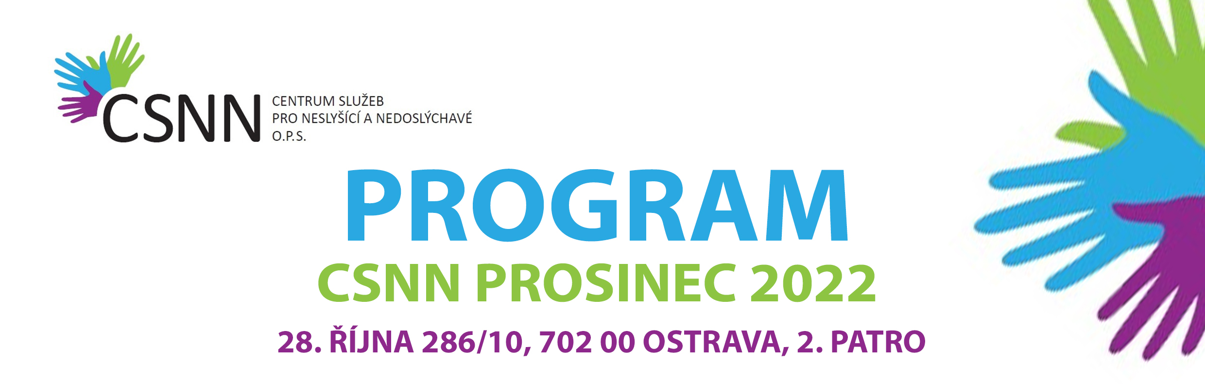 Program CSNN na prosinec