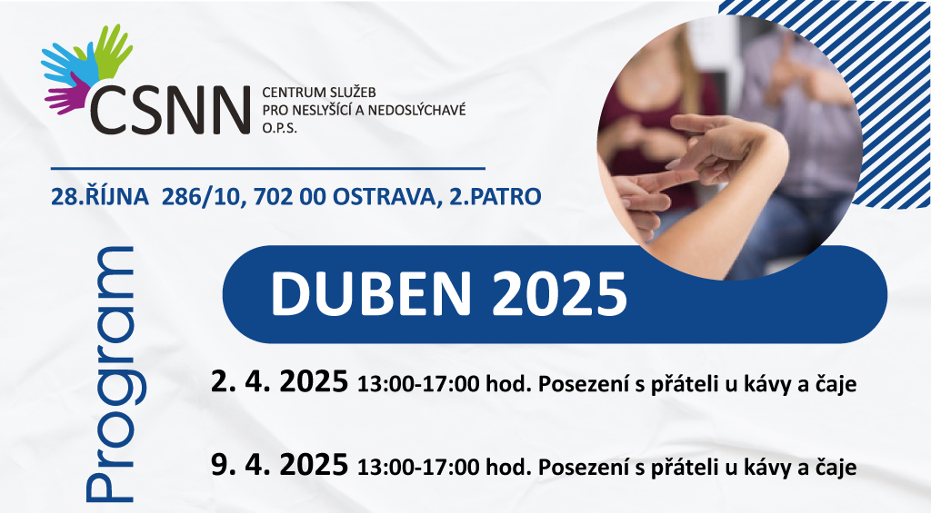Program na duben 2025
