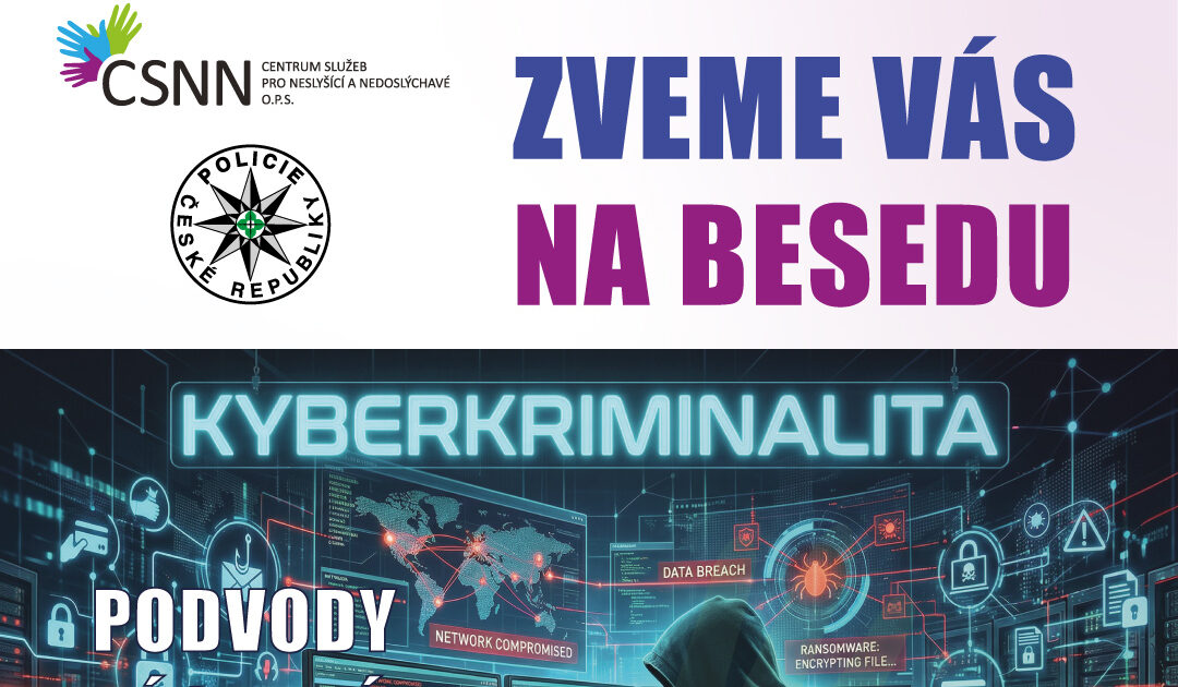 Zveme Vás na besedu o kyberkriminalitě