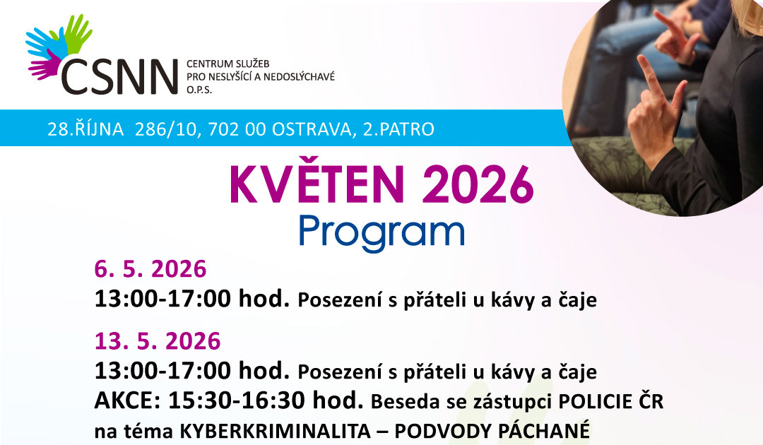 Program na květen 2026