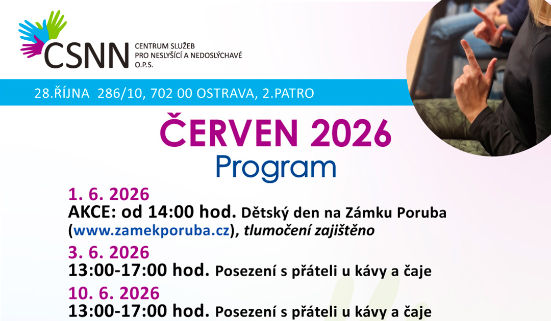 Program na červen 2026